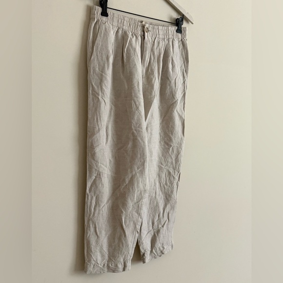 Madewell Fair Trade Linen Blend Pants Womens Size S - Picture 3 of 7